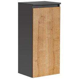 Szafka z koszem na pranie MONAKO 811 Szary/Dąb