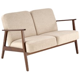 Sofa MILANO 2S Beżowy/Brązowy