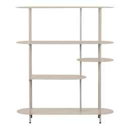 Regał RIETI 118cm Beżowy