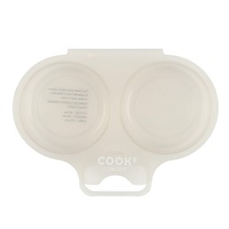 Pojemnik do Gotowania Jajek w Mikrofalówce Biały