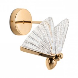 Lampa Ścienna BUTTERFLY S Złoty