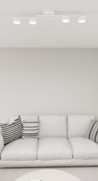 Lampa Sufitowa FRAGMENT 4 Biały