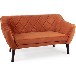 Sofa KARO 2 Velvet Wenge/Cynamon Bluvel 4215