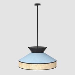 Lampa Wisząca SIESTA 1 Niebieski