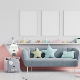 Lampka Dekoracyjna Misiek z Koroną Szary