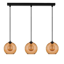 Listwa Wisząca MADEIRA 3 Czarny/Brązowy