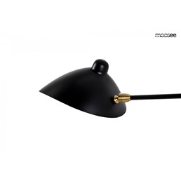 Lampa Ścienna RAVEN 2 Czarny/Biały