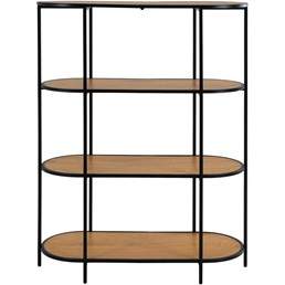 Regał VITA Owalny Dąb