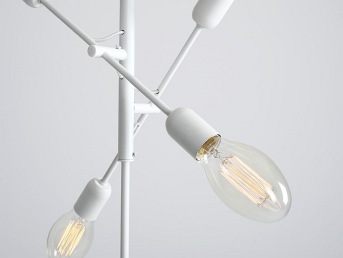 Lampa podłogowa TWIGO FLOOR 4 – biały
