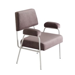 Fotel SIMPLE Owoc Lychee/Biały