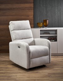 Fotel Wypoczynkowy CARINIO Jasnobeżowy