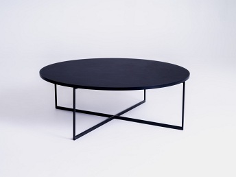 Stół Kawowy NIKO fi100 Czarny