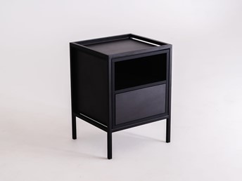 Regał SKAP BLACK 1R1 DRAWER Czarny
