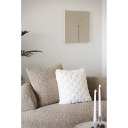 Dekoracja Ścienna INA 60x60cm Beżowy
