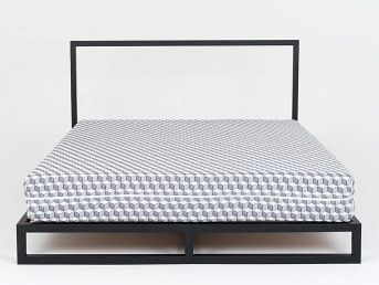 Łóżko IMAGIN Metlaowe Czarne