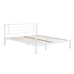 Łóżko Metalowe LM2-FX 160x200 Biały