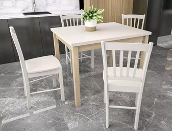 Stół ADAM 80 Kaszmir/Dąb Cremona Torro/