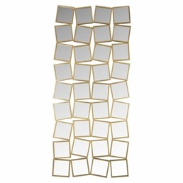 Lustro Ścienne BADIA Złoty