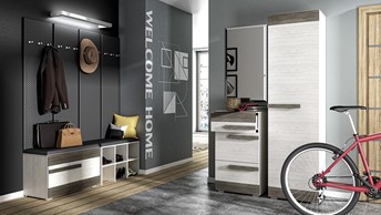 Szafka na buty BLANCO 20N Sosna śnieżna/MDF New Grey