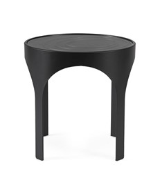 Stolik Kawowy ARCHIE Fi50cm Czarny
