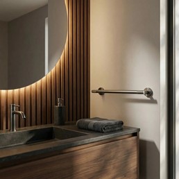 Wieszak na Ręcznik Jednoramienny 6603 MODERN Tytan