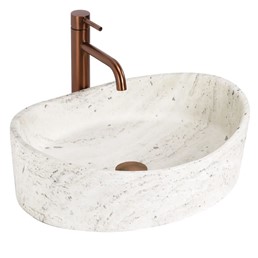 Umywalka Nablatowa DREAM Beżowy