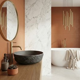 Umywalka Nablatowa BABILON Szary