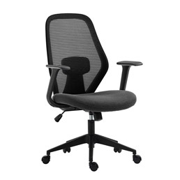 Fotel Obrotowy FB23-FX (B) Czarny/Szary