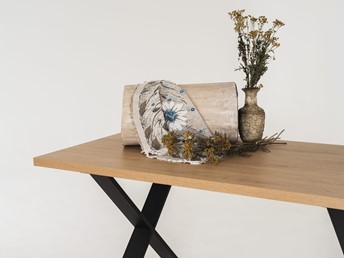 Stół Jadalniany CROSS BASIC 140 Dąb/Czarny