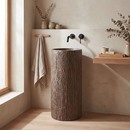 Umywalka Wolnostojąca ROSSANA Brązowy