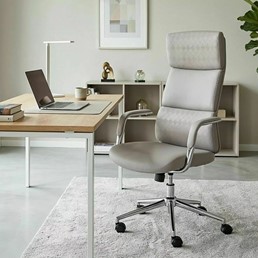 Fotel Obrotowy Q-03 Szary