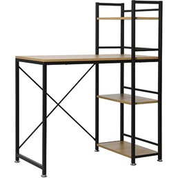 Biurko B-036 Czarny/Dąb