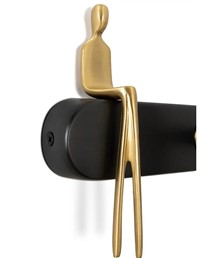 Lampa Ścienna BOY TUBE R Czarny