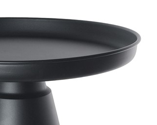 Stolik BOTTIGLIA SMOKE Fi50cm Czarny