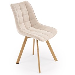 Krzesło K332_WD Naturalny/Beżowy