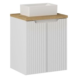 Zestaw Meblowy NOVA 50cm Biały/Dąb