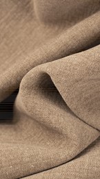 Tkanina LINS 32 Jasny Brązowy (1 mb)