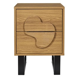 Szafka Nocna CALYPSO Dąb/Czarny