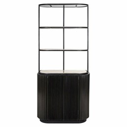 Szafa Ścienna HAMPTON Czarny