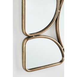 Lustro Ścienne HANIMA 50,5x70,5 cm Złoty