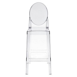 Stołek Barowy VIKI 75cm Transparentny