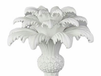 Świecznik PALMA L Biały