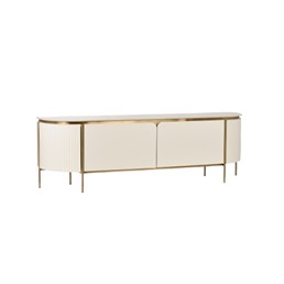 Komoda RTV STILIG ST120 Beż/Złoty