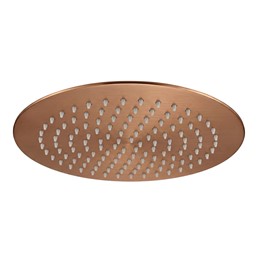 Deszczownica Okrągła JS-P014BRG 25cm Miedź Szczotkowana