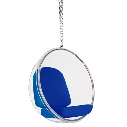 Fotel wiszący BUBBLE Poduszka Atramentowa