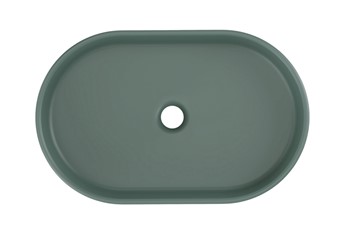 Umywalka Nablatowa RIVER Zielony Mat