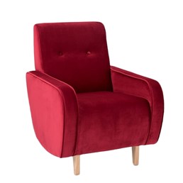 Fotel PANDA Soczysta Żurawina/Naturalny