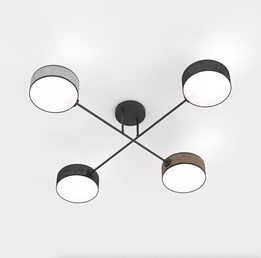 Lampa Sufitowa MAGA 4 MIX1 Wielokolorowy