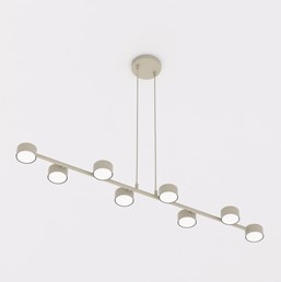 Lampa Wisząca MEGARA 8 Beżowy