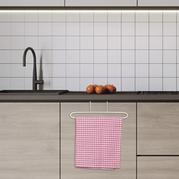 Uchwyt/Wieszak na Ścierkę/Ręcznik Kuchenny Biały